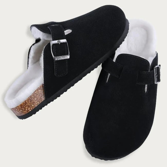 SoftNest ™ - Women's Clog Furry Slippers