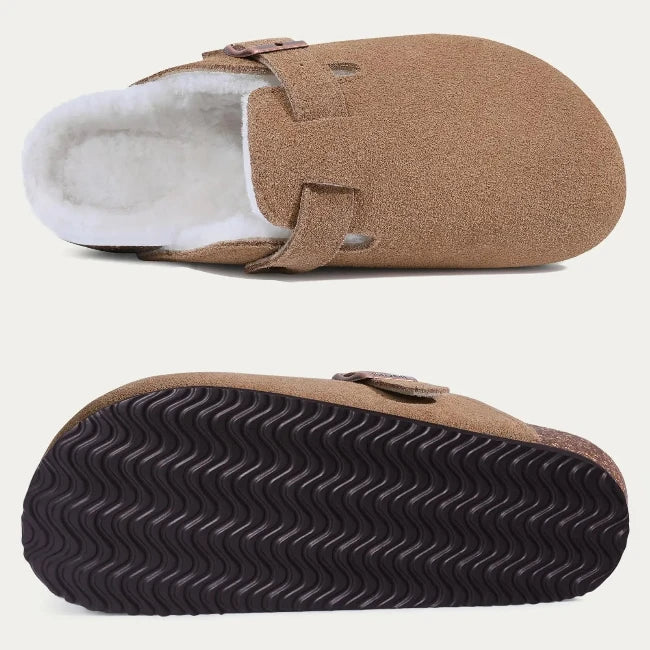SoftNest ™ - Women's Clog Furry Slippers